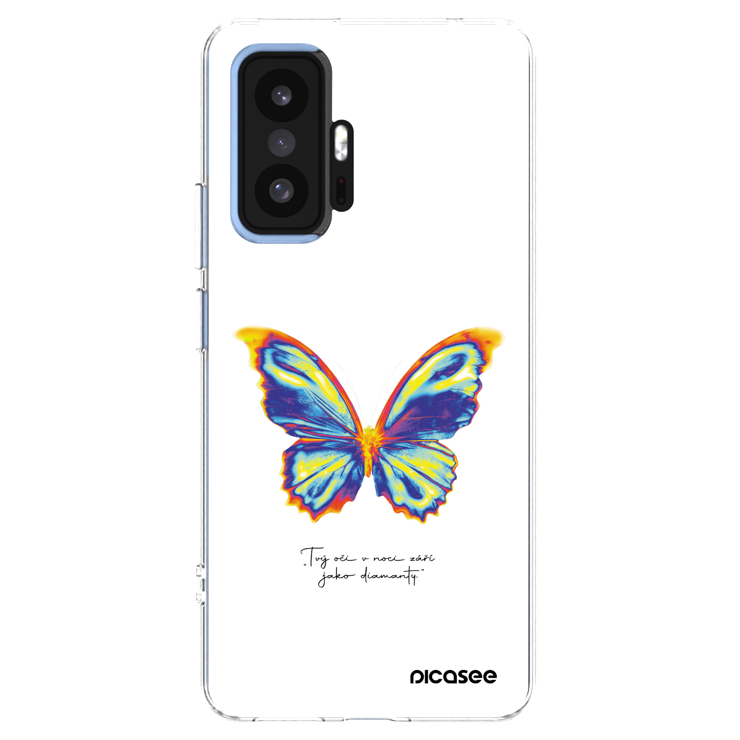 Picasee Xiaomi 11T Hülle - Transparentes Silikon - Diamanty White