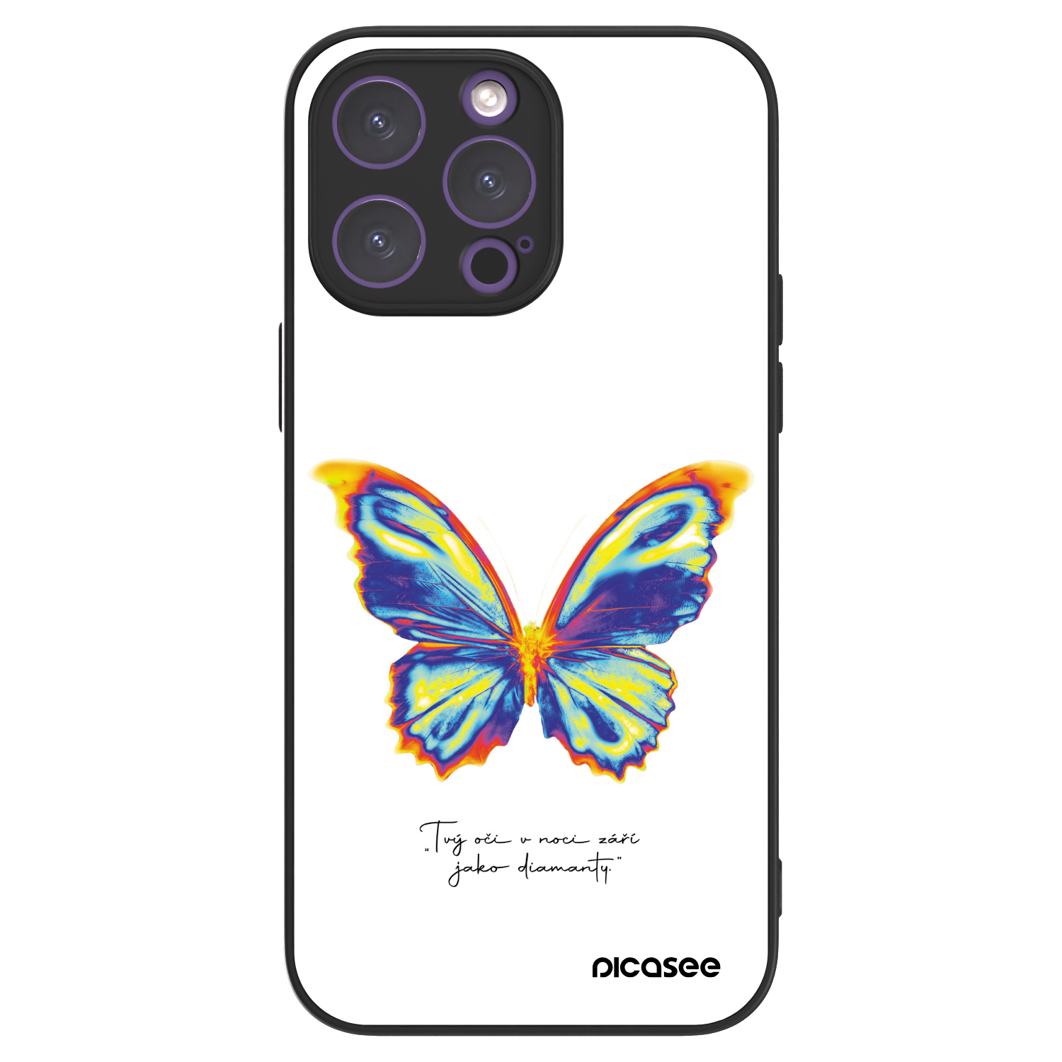 Picasee ULTIMATE CASE MagSafe für Apple iPhone 14 Pro Max - Diamanty White
