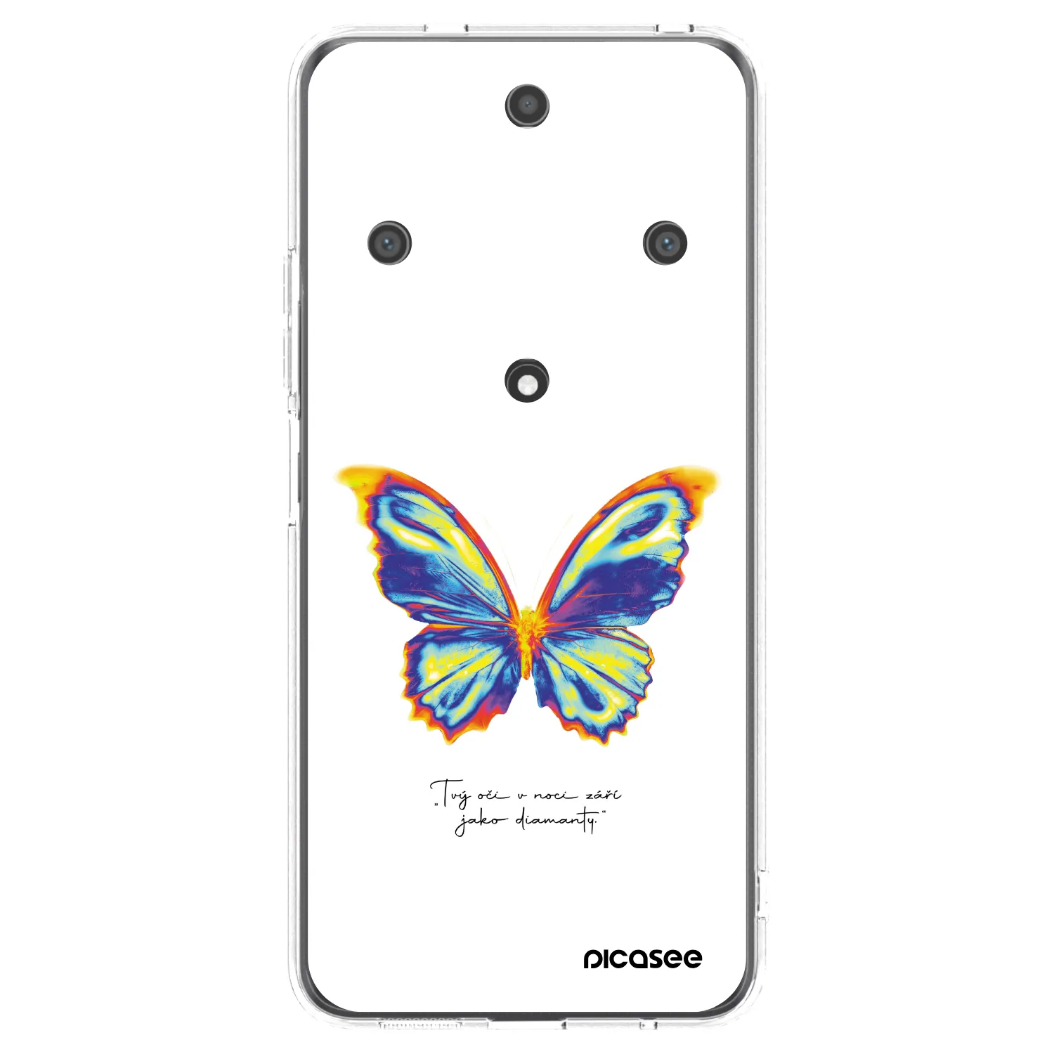 Picasee Honor Magic5 Lite 5G Hülle - Transparentes Silikon - Diamanty White