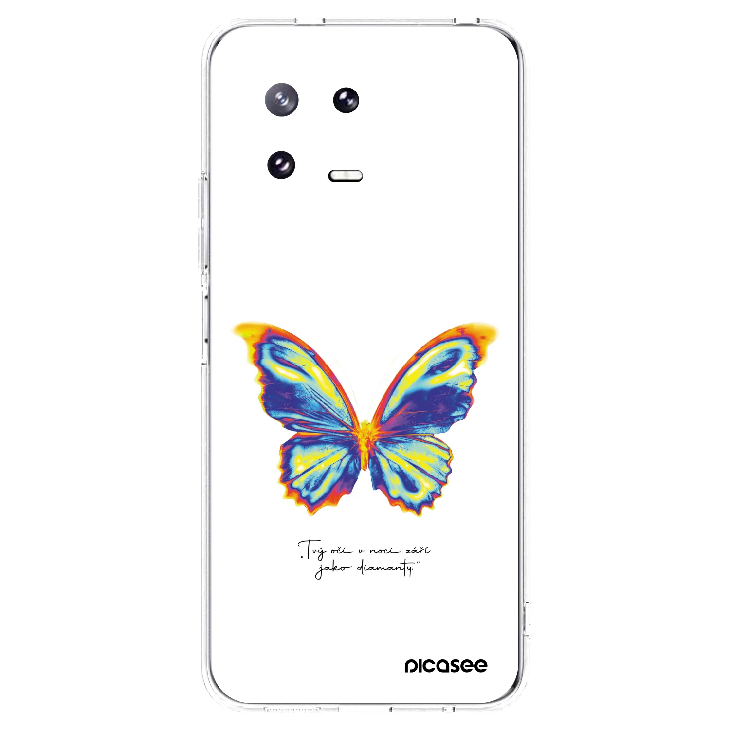 Picasee Xiaomi 13 Pro Hülle - Transparentes Silikon - Diamanty White