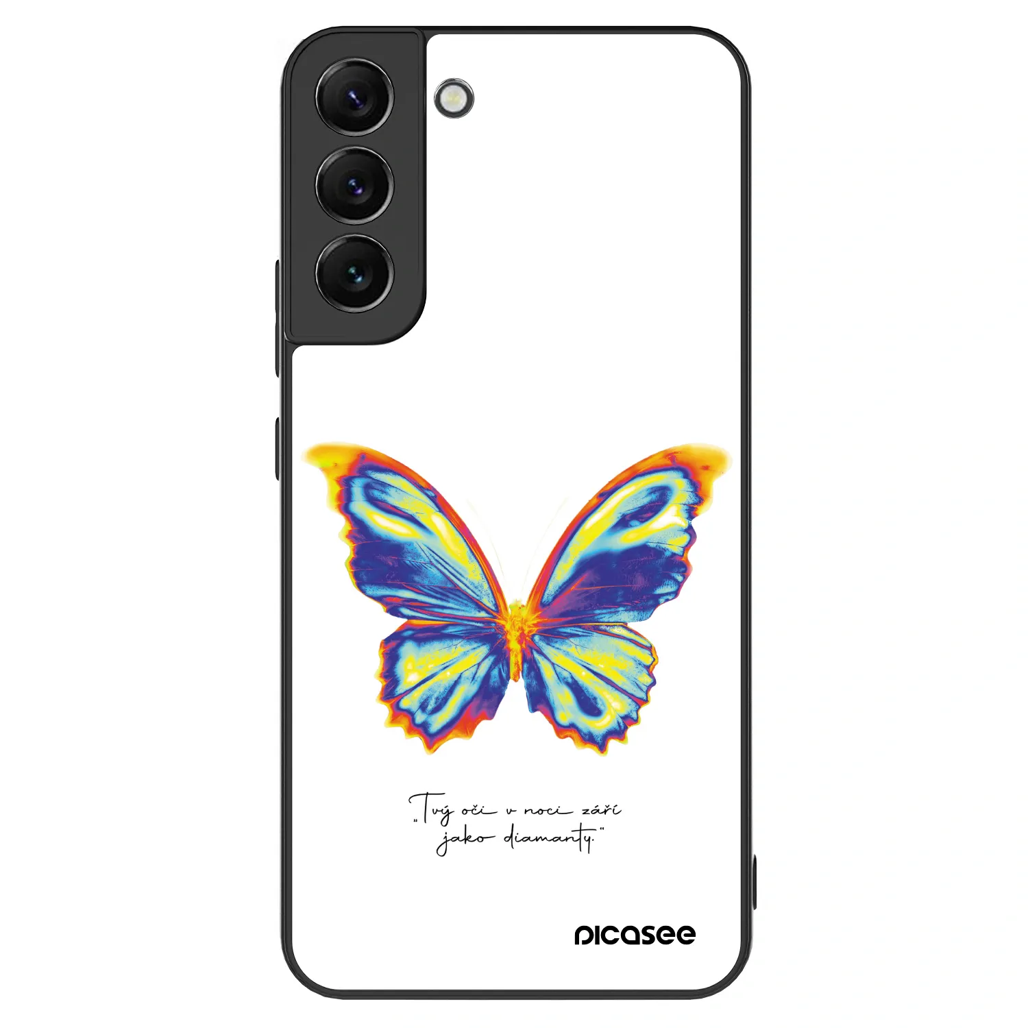 Picasee ULTIMATE CASE PowerShare für Samsung Galaxy S22+ 5G - Diamanty White