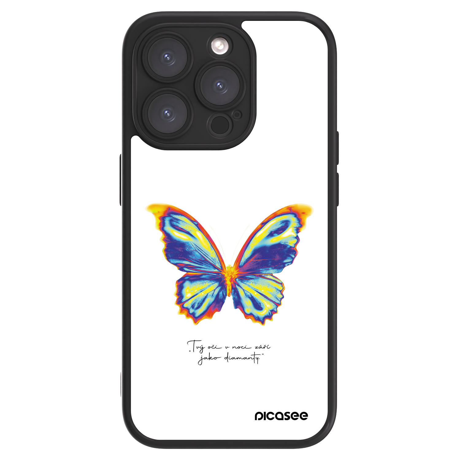 Picasee ULTIMATE CASE für Apple iPhone 15 Pro - Diamanty White