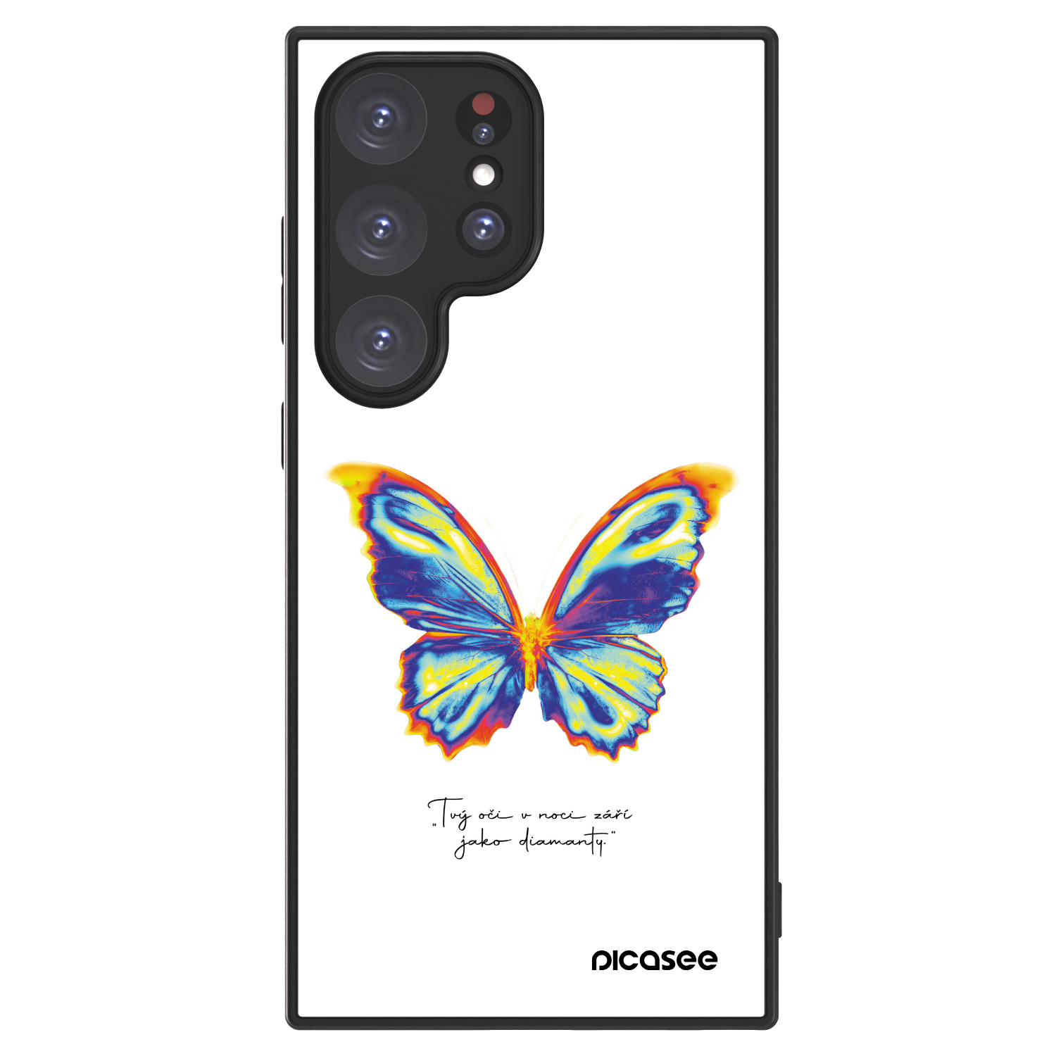 Picasee ULTIMATE CASE PowerShare für Samsung Galaxy S24 Ultra S928B 5G - Diamanty White