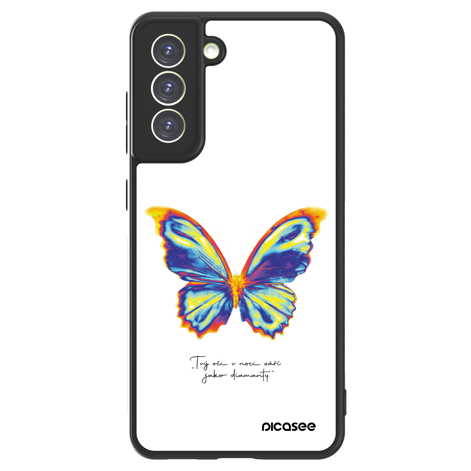 Picasee ULTIMATE CASE PowerShare für Samsung Galaxy S21 FE 5G - Diamanty White