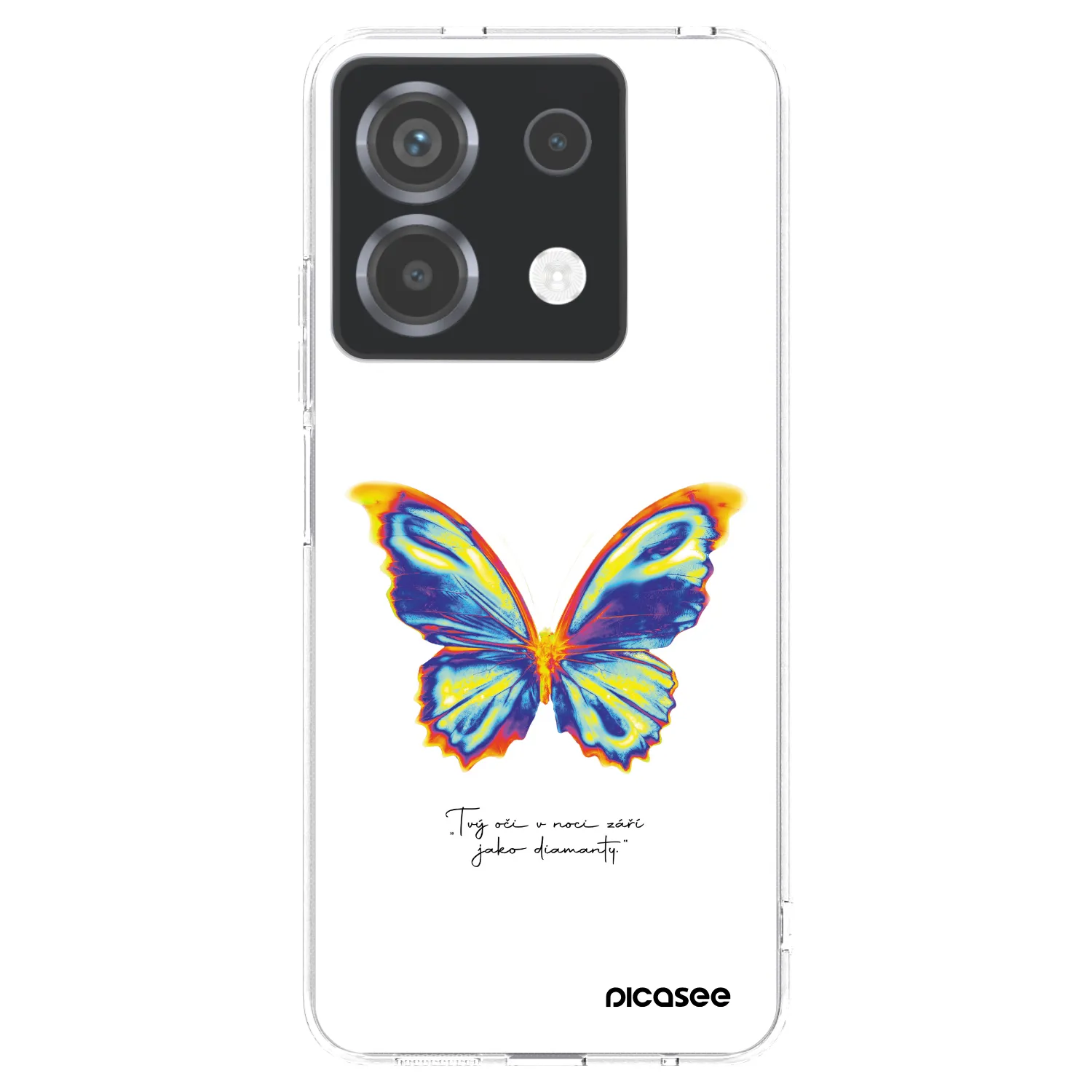 Picasee Xiaomi Poco X6 Hülle - Transparentes Silikon - Diamanty White