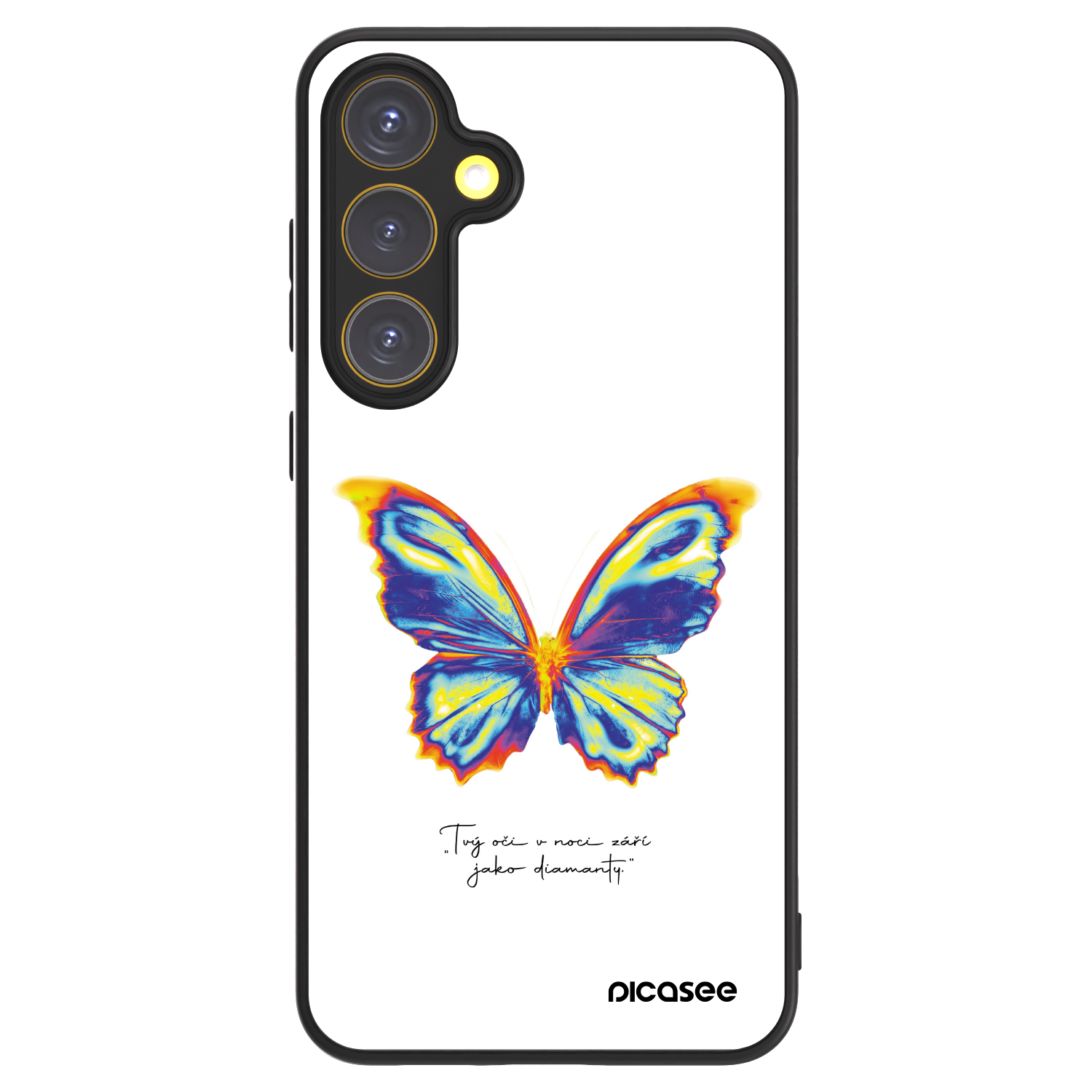 Picasee ULTIMATE CASE PowerShare für Samsung Galaxy S24 FE S721B - Diamanty White