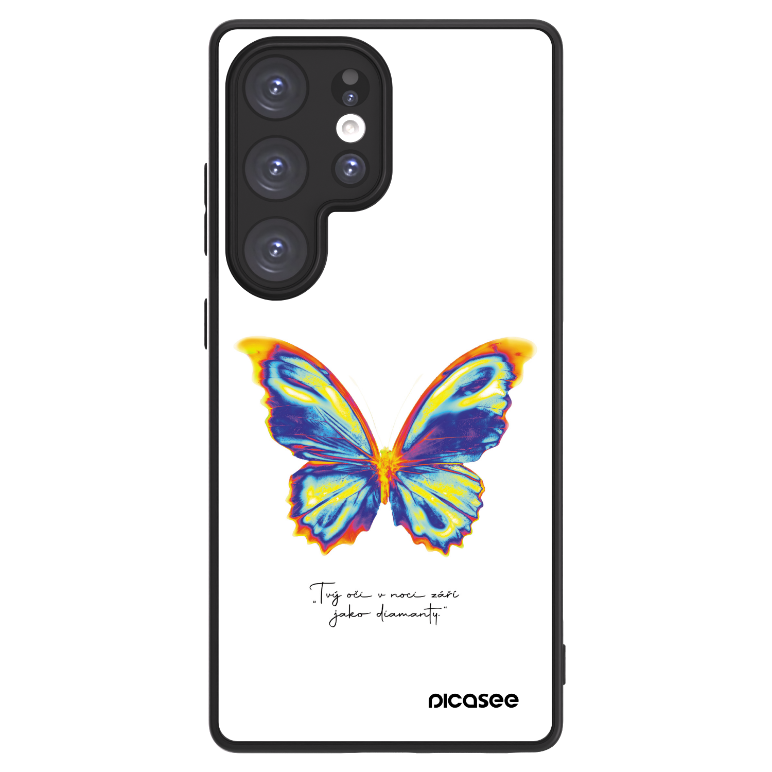 Picasee ULTIMATE CASE PowerShare für Samsung Galaxy S25 Ultra 5G - Diamanty White