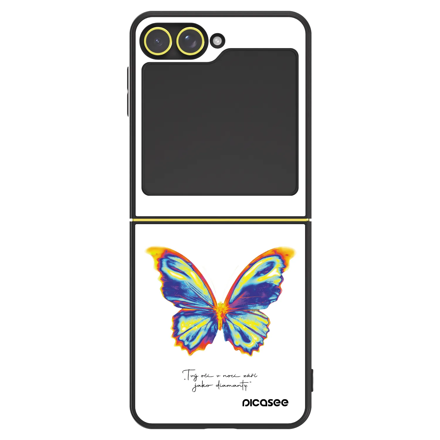 Picasee ULTIMATE CASE für Samsung Galaxy Z Flip5 5G - Diamanty White