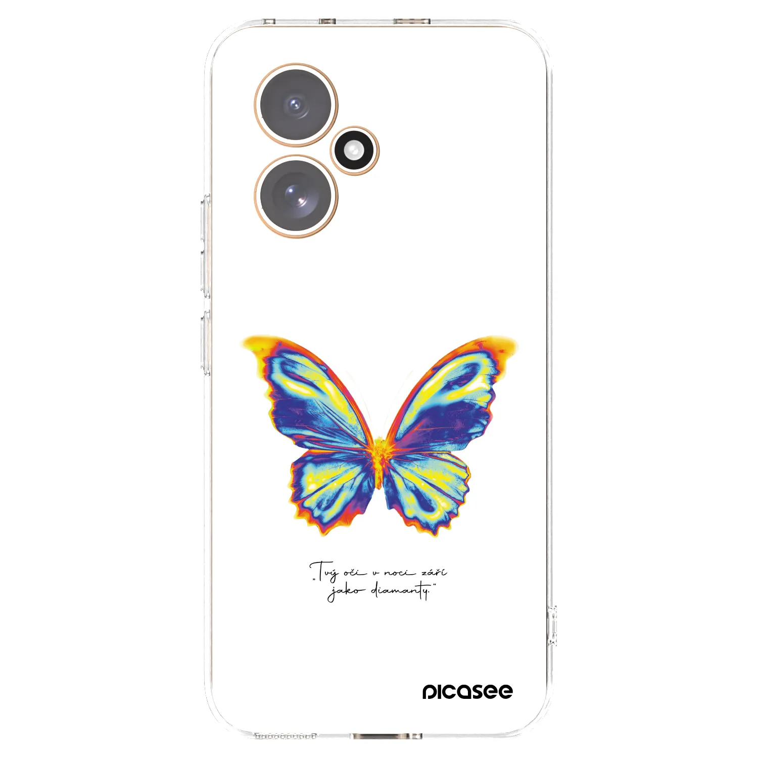 Picasee Honor 400 5G Hülle - Transparentes Silikon - Diamanty White