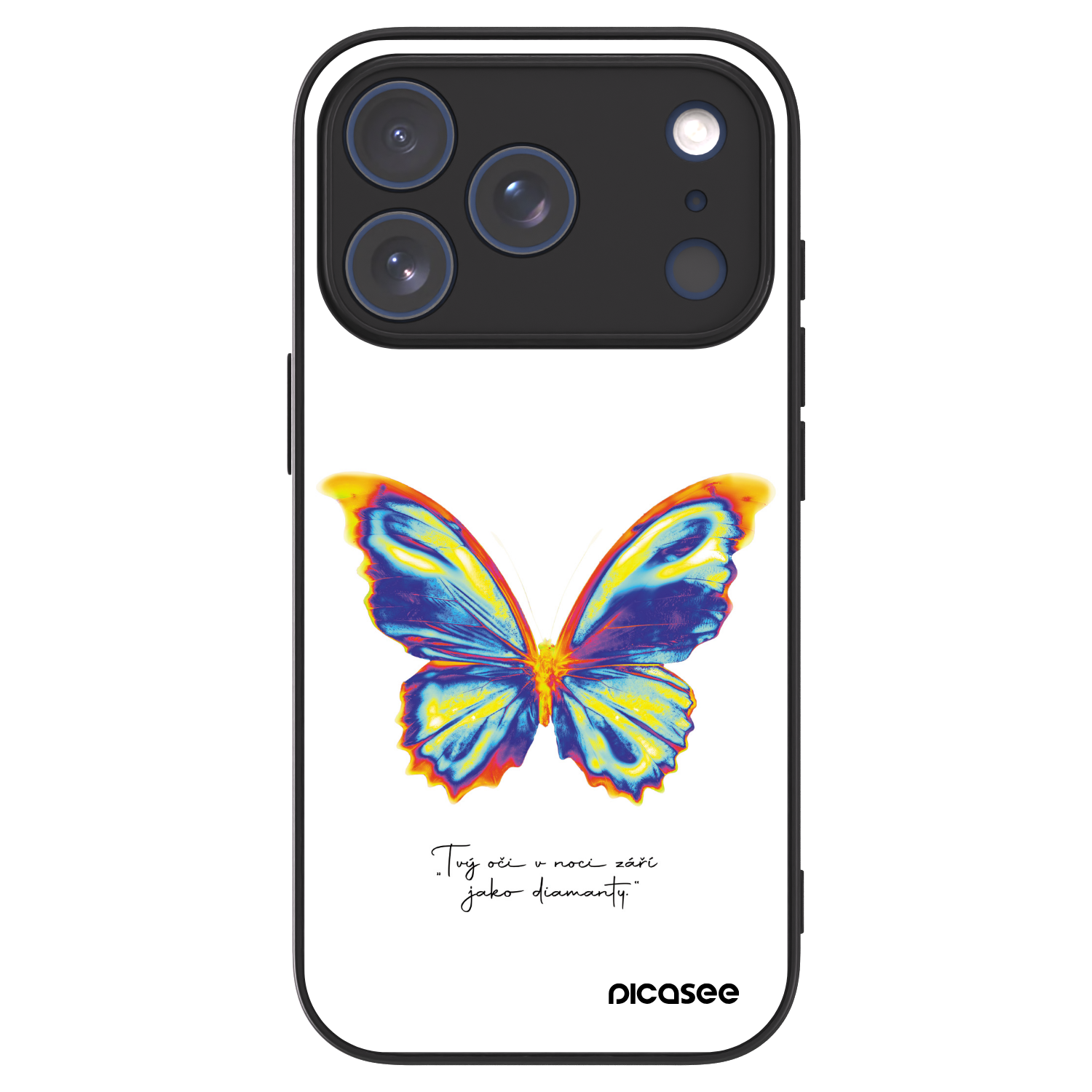 Picasee ULTIMATE CASE MagSafe für Apple iPhone 17 Pro - Diamanty White