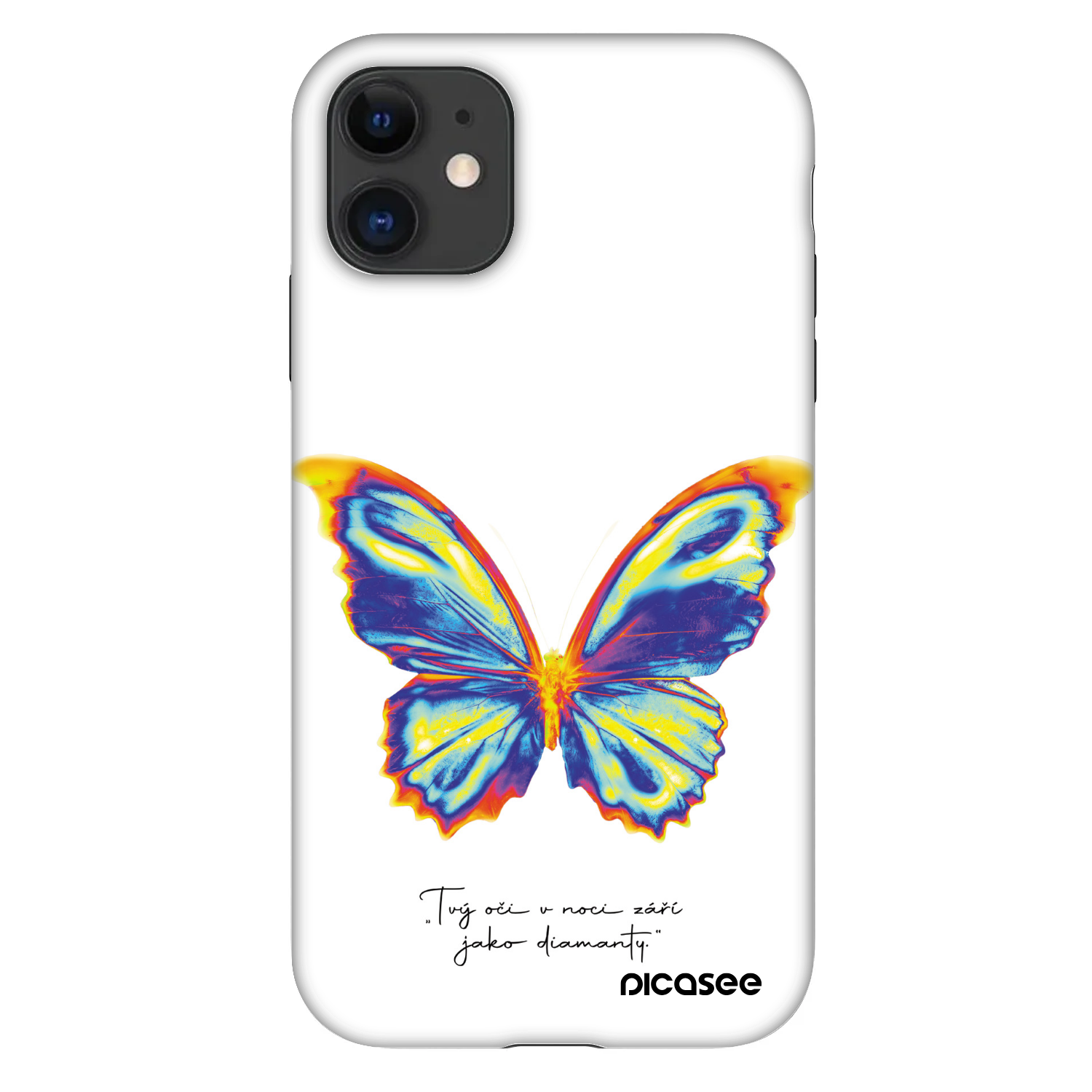 Picasee Fashion Case für Apple iPhone 11 - Diamanty White