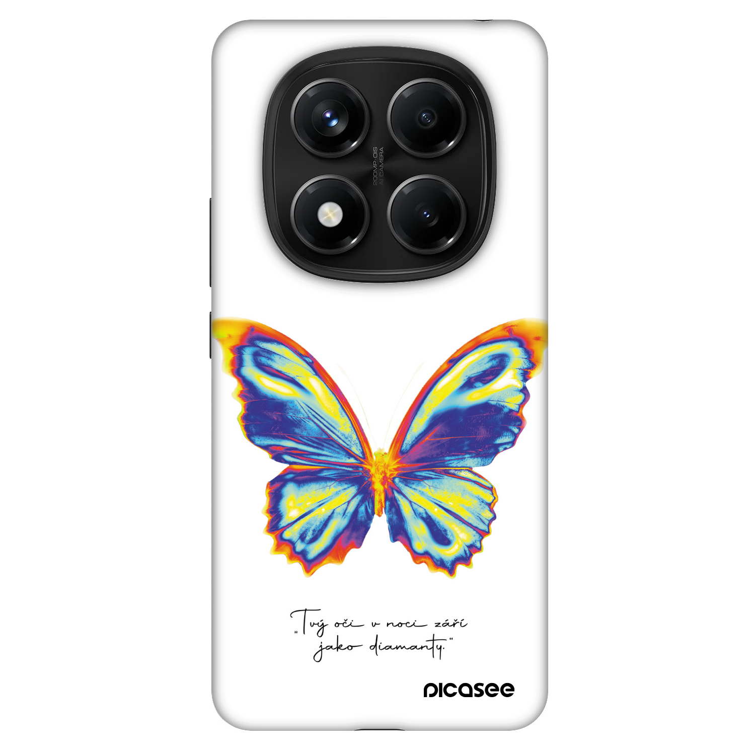 Picasee Fashion Case für Xiaomi Redmi Note 14 Pro 5G - Diamanty White