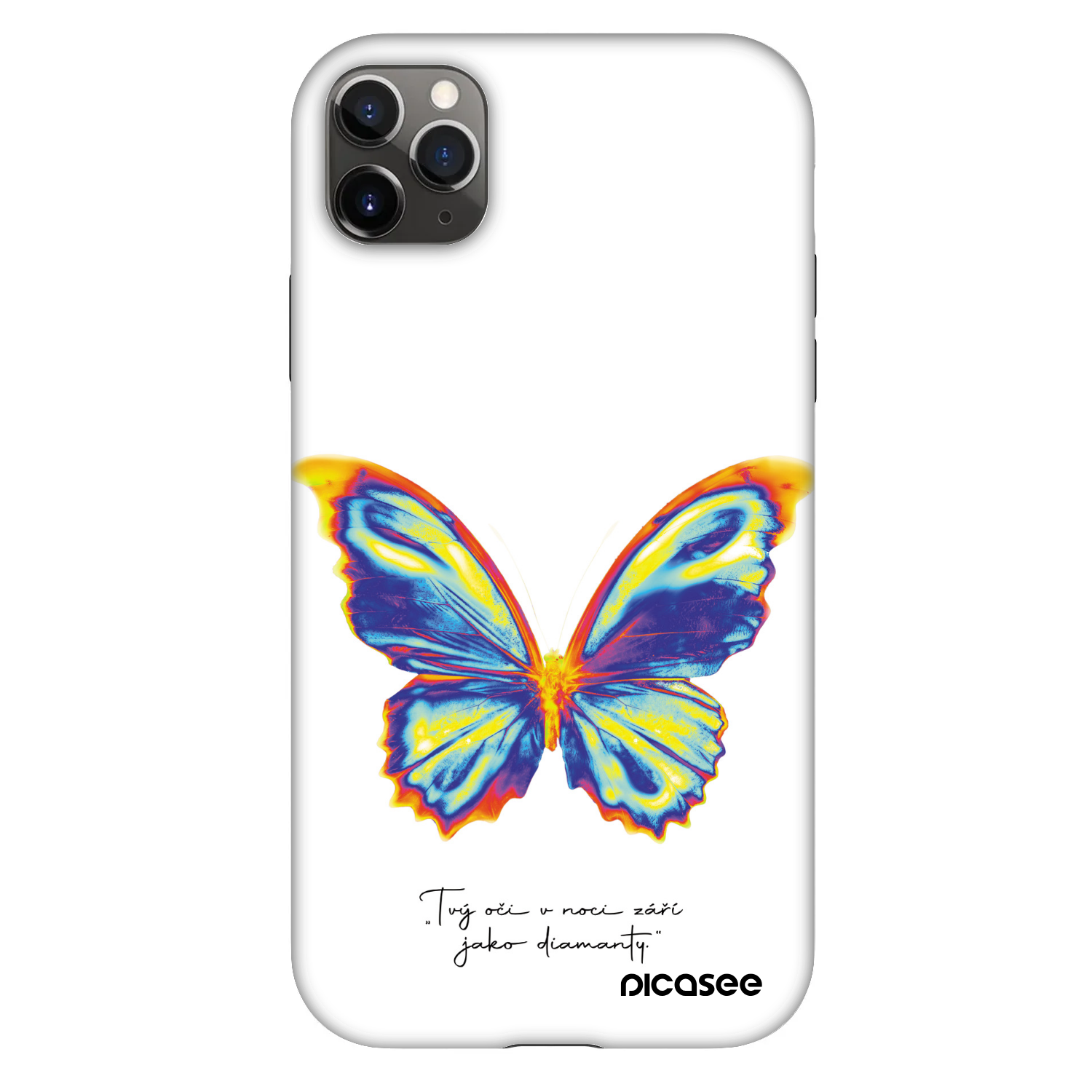 Picasee Fashion Case für Apple iPhone 11 Pro Max - Diamanty White