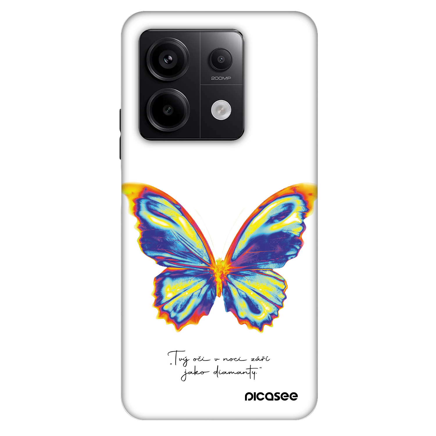 Picasee Fashion Case für Xiaomi Redmi Note 13 Pro 5G - Diamanty White