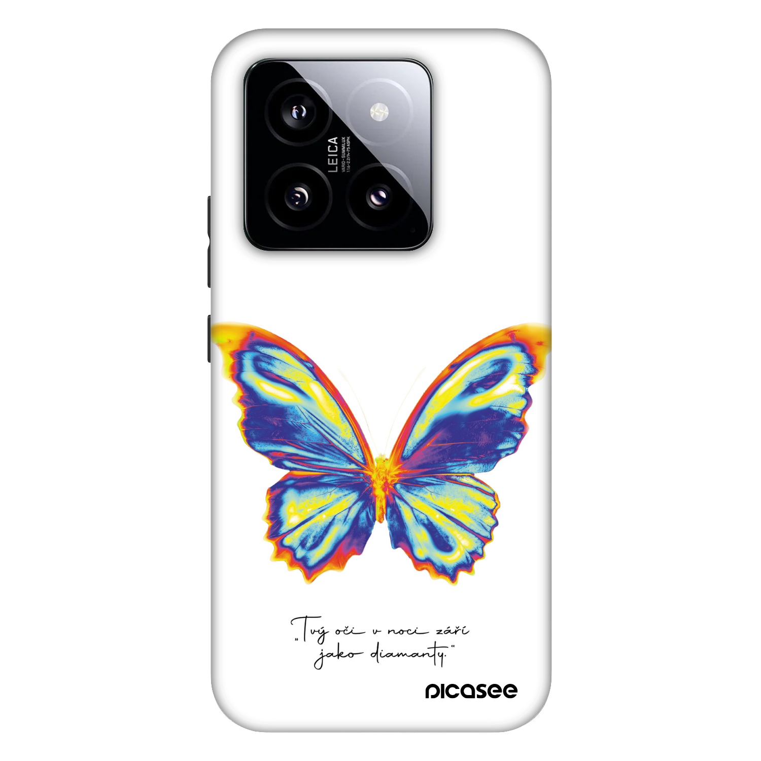 Picasee Fashion Case für Xiaomi 14 - Diamanty White