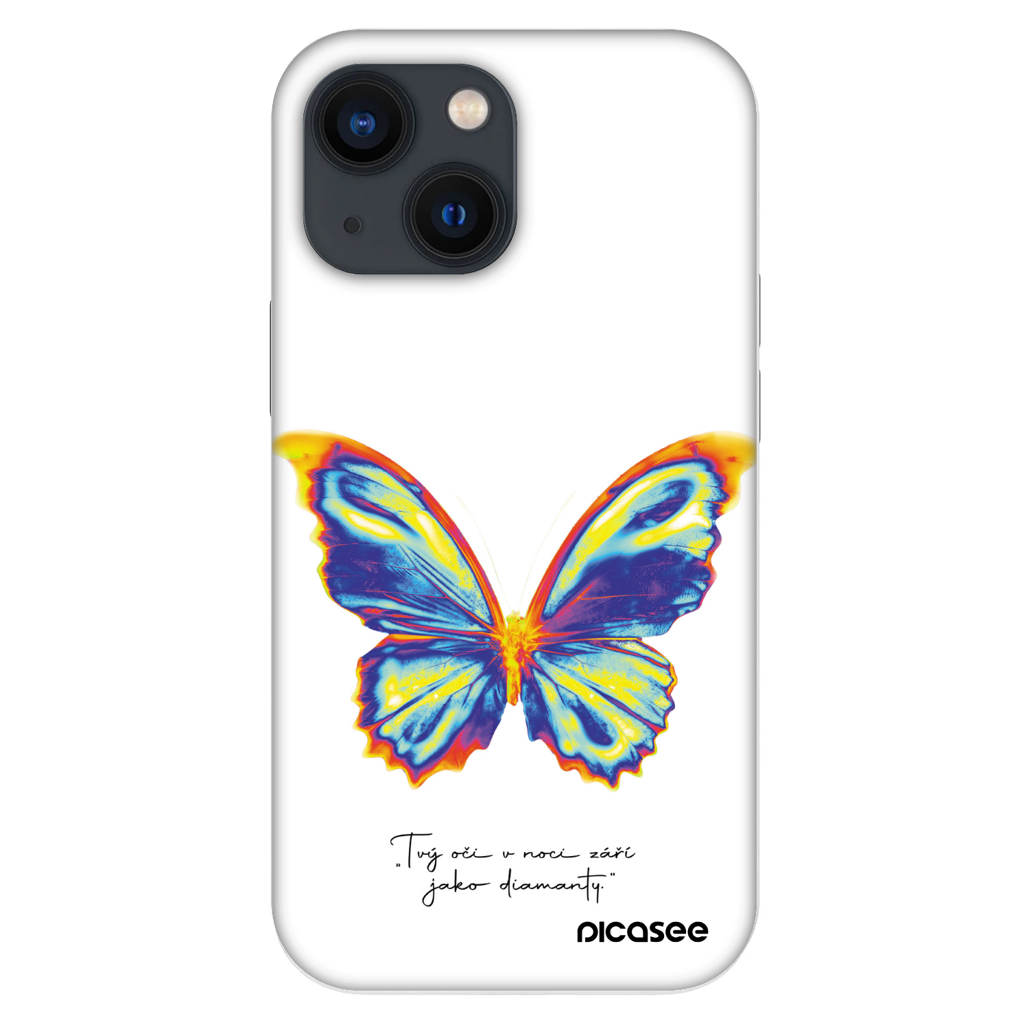 Picasee Fashion Case für Apple iPhone 13 mini - Diamanty White