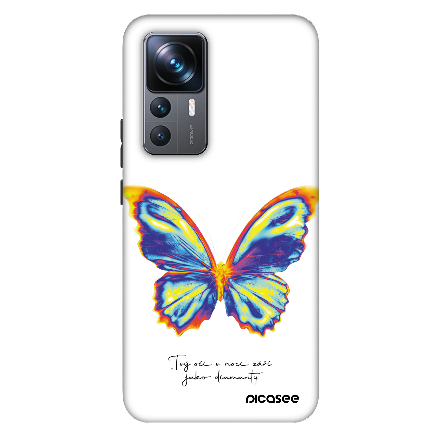 Picasee Fashion Case für Xiaomi 12T Pro - Diamanty White