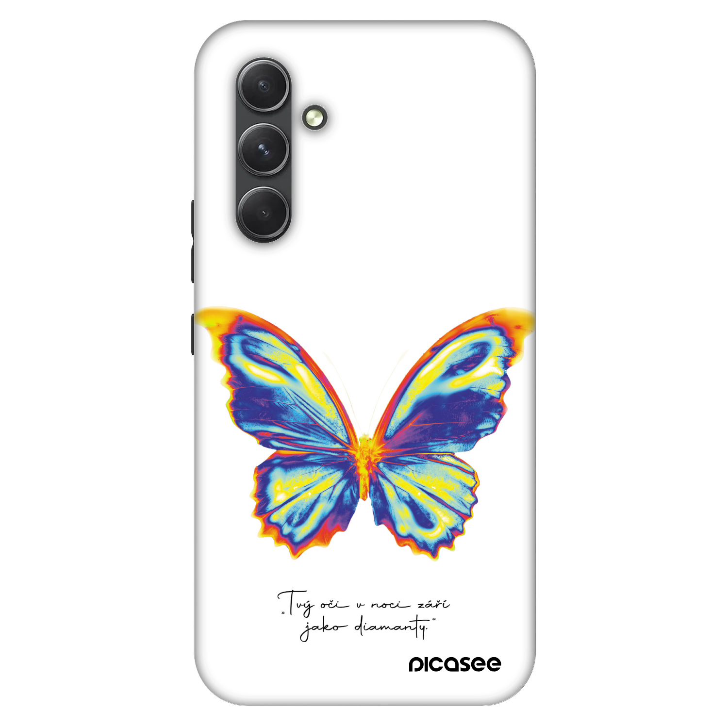 Picasee Fashion Case für Samsung Galaxy A54 5G A546B - Diamanty White