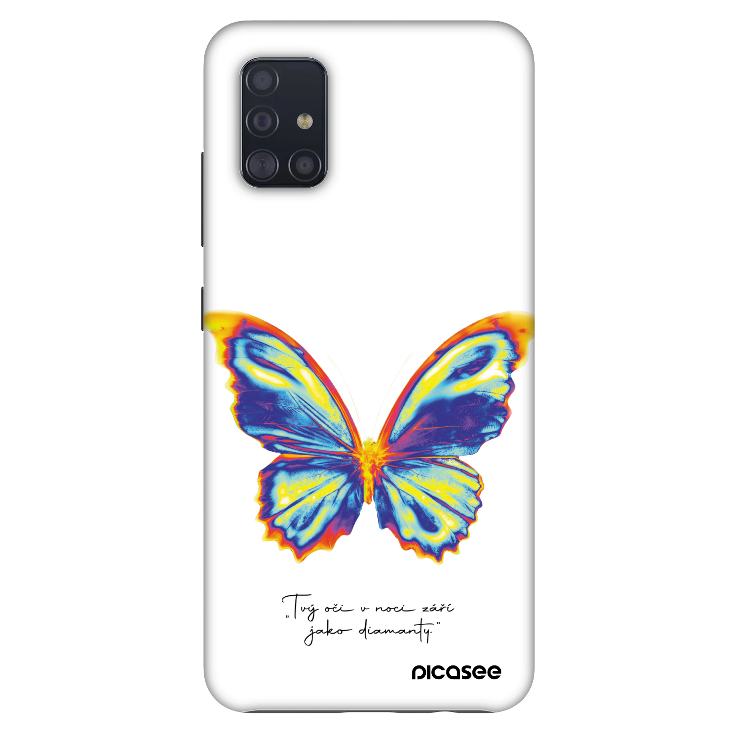 Picasee Fashion Case für Samsung Galaxy A51 A515F - Diamanty White