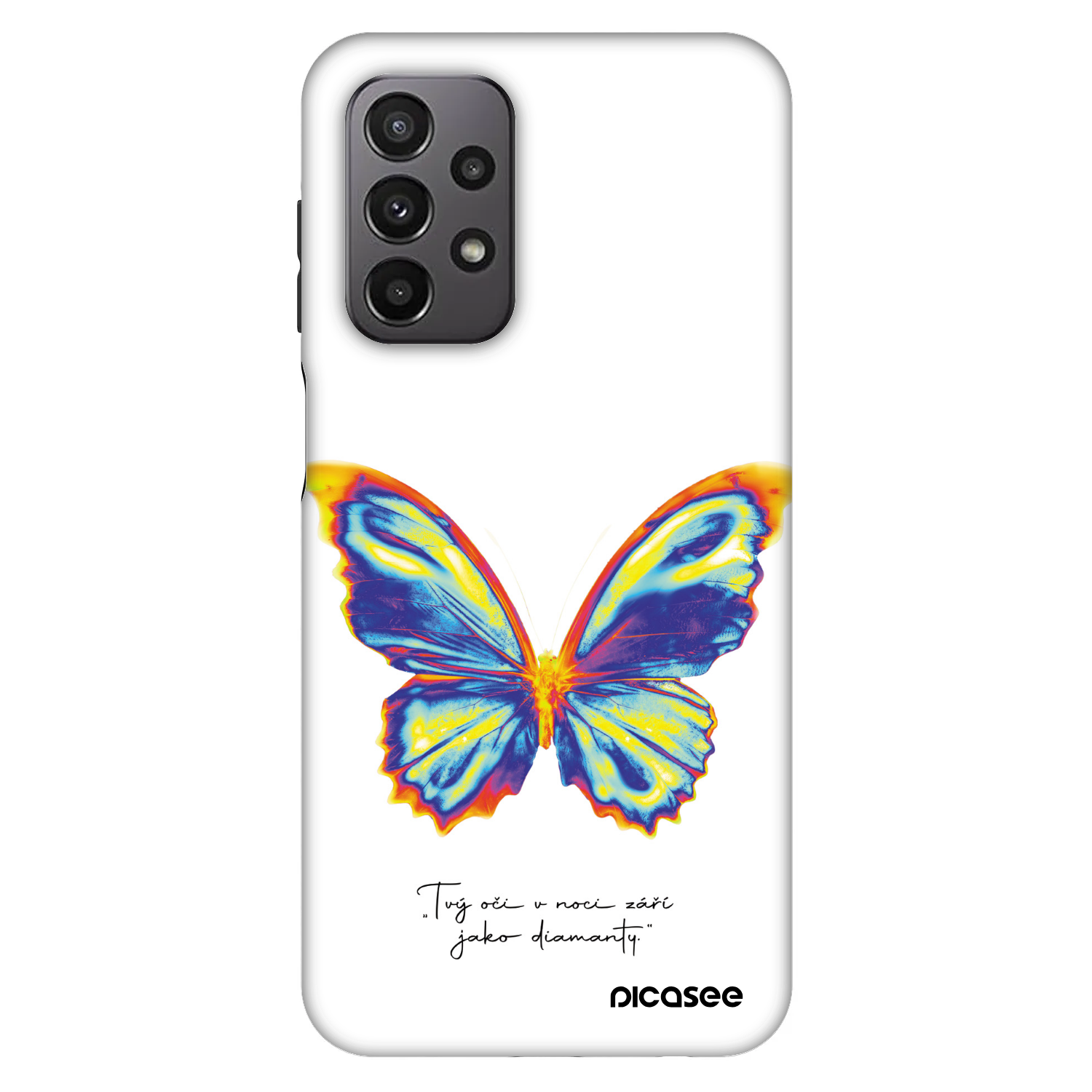 Picasee Fashion Case für Samsung Galaxy A23 A236B 5G - Diamanty White
