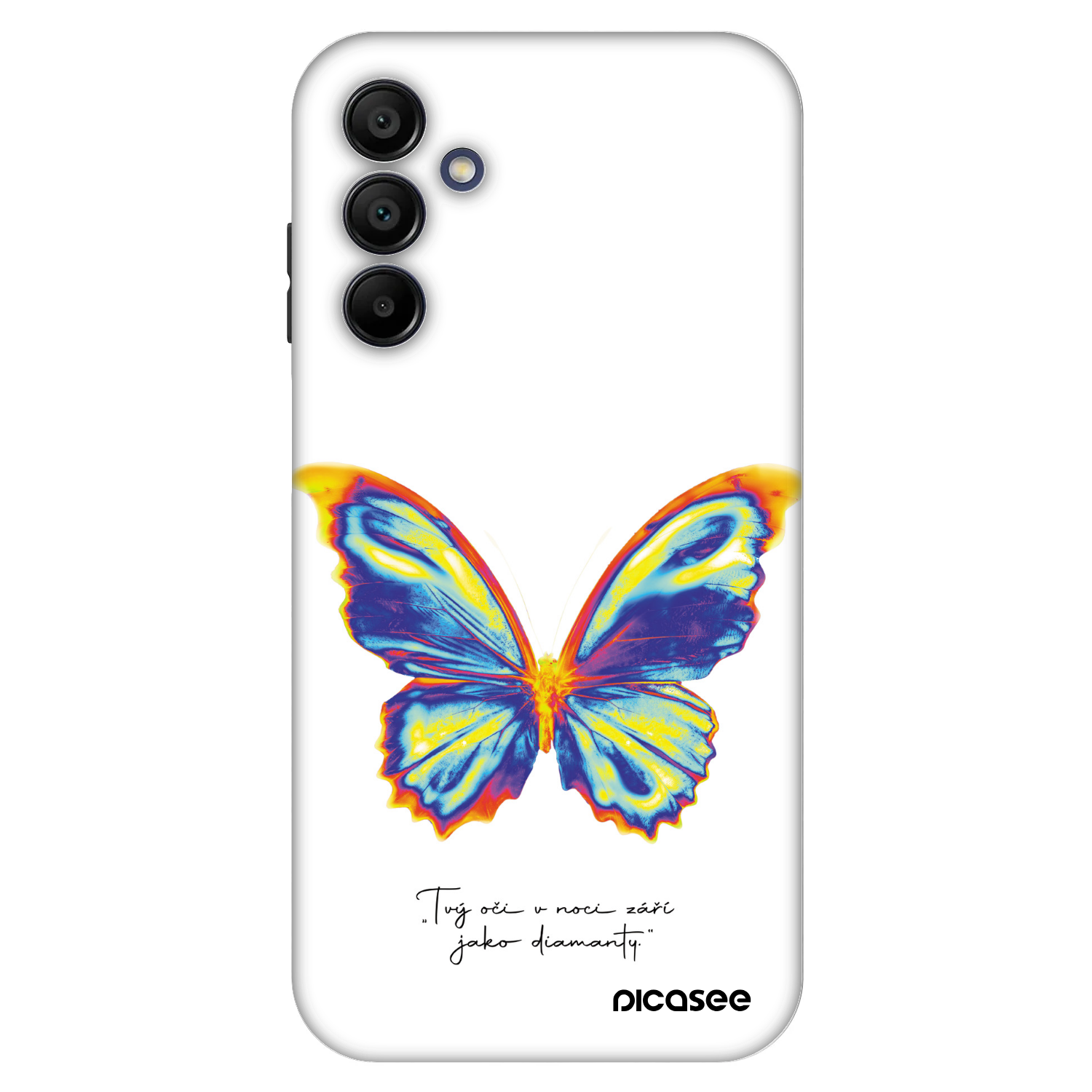 Picasee Fashion Case für Samsung Galaxy A15 A155F 4G - Diamanty White