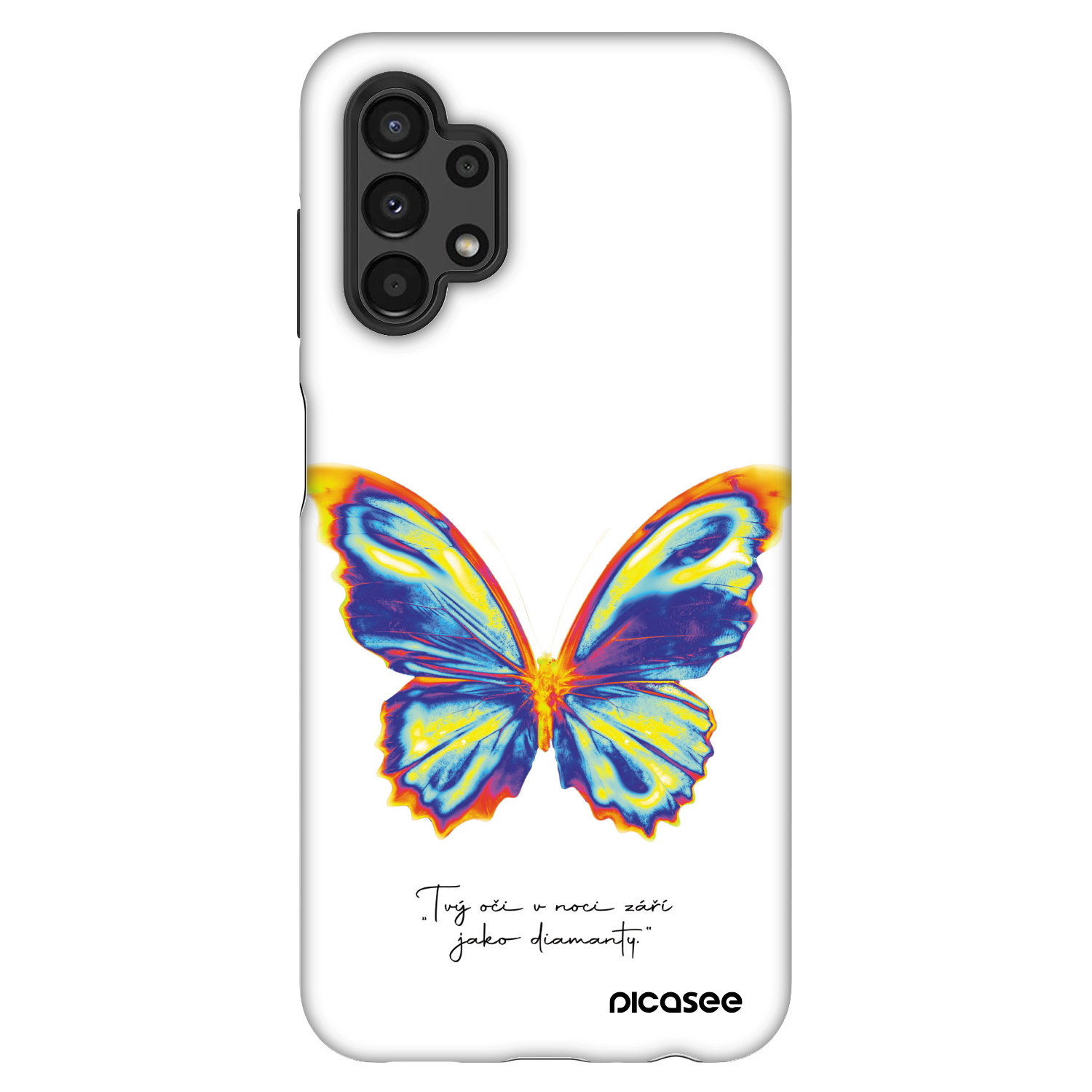 Picasee Fashion Case für Samsung Galaxy A13 4G A135 - Diamanty White