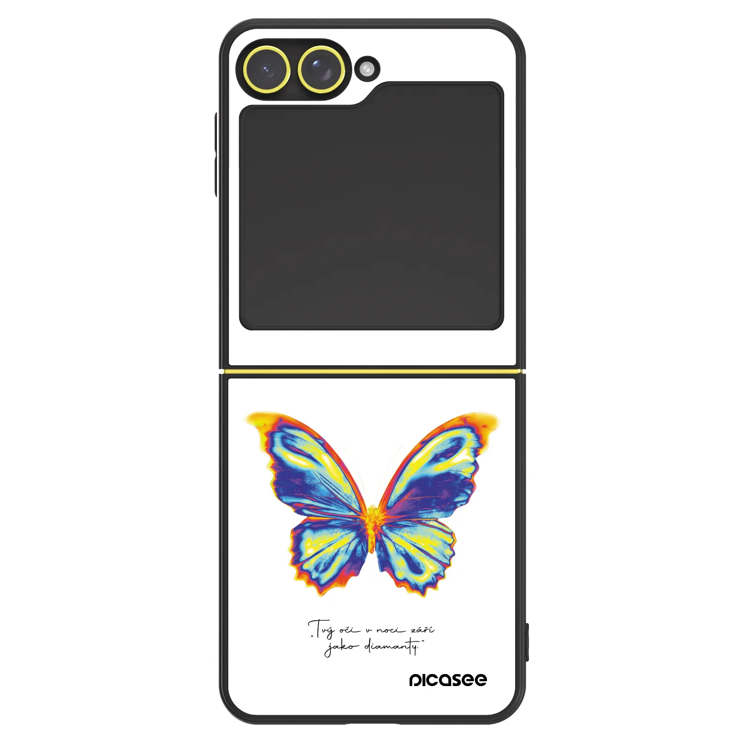 Picasee ULTIMATE CASE für Samsung Galaxy Z Flip7 FE 5G - Diamanty White