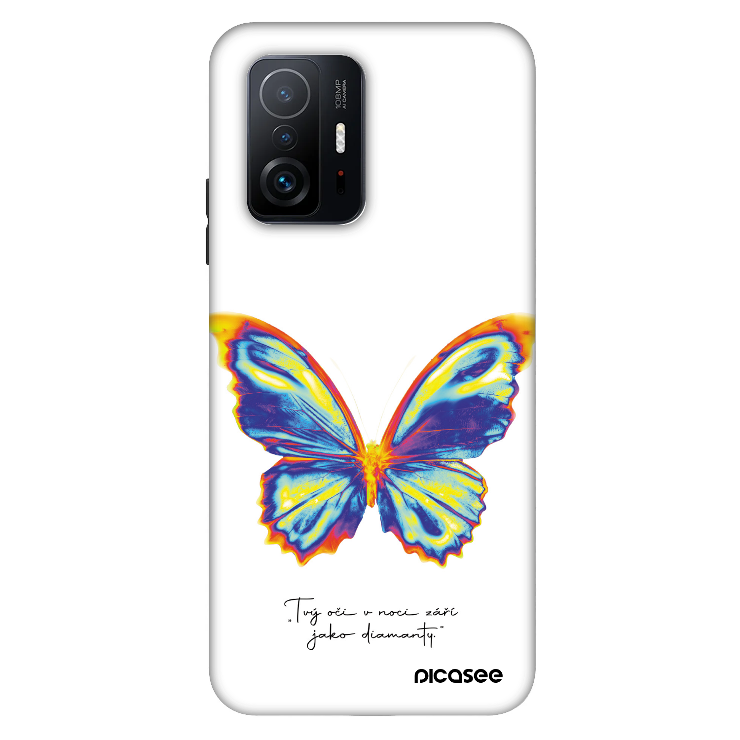 Picasee Fashion Case für Xiaomi 11T - Diamanty White