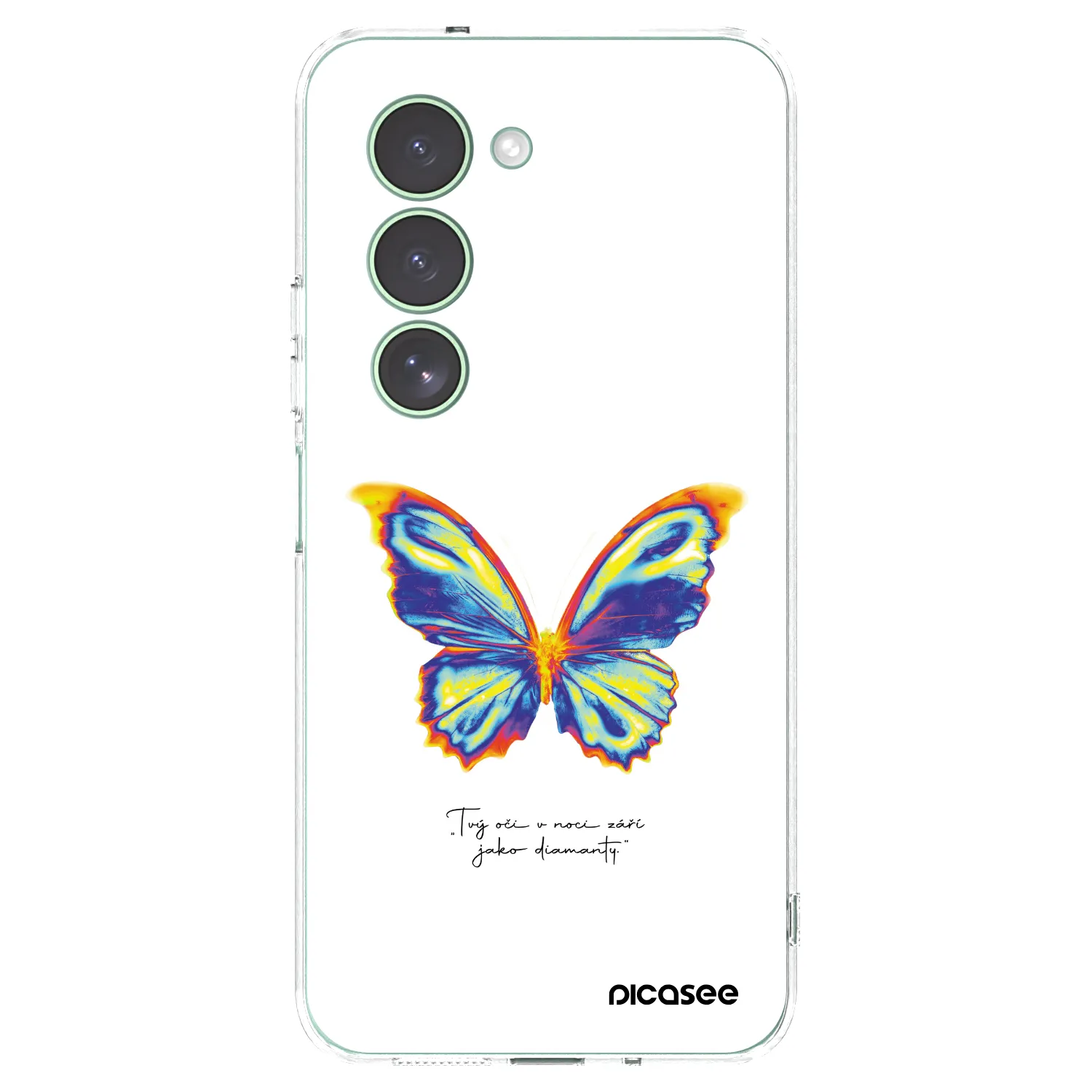 Picasee Xiaomi Redmi 15 5G Hülle - Transparentes Silikon - Diamanty White
