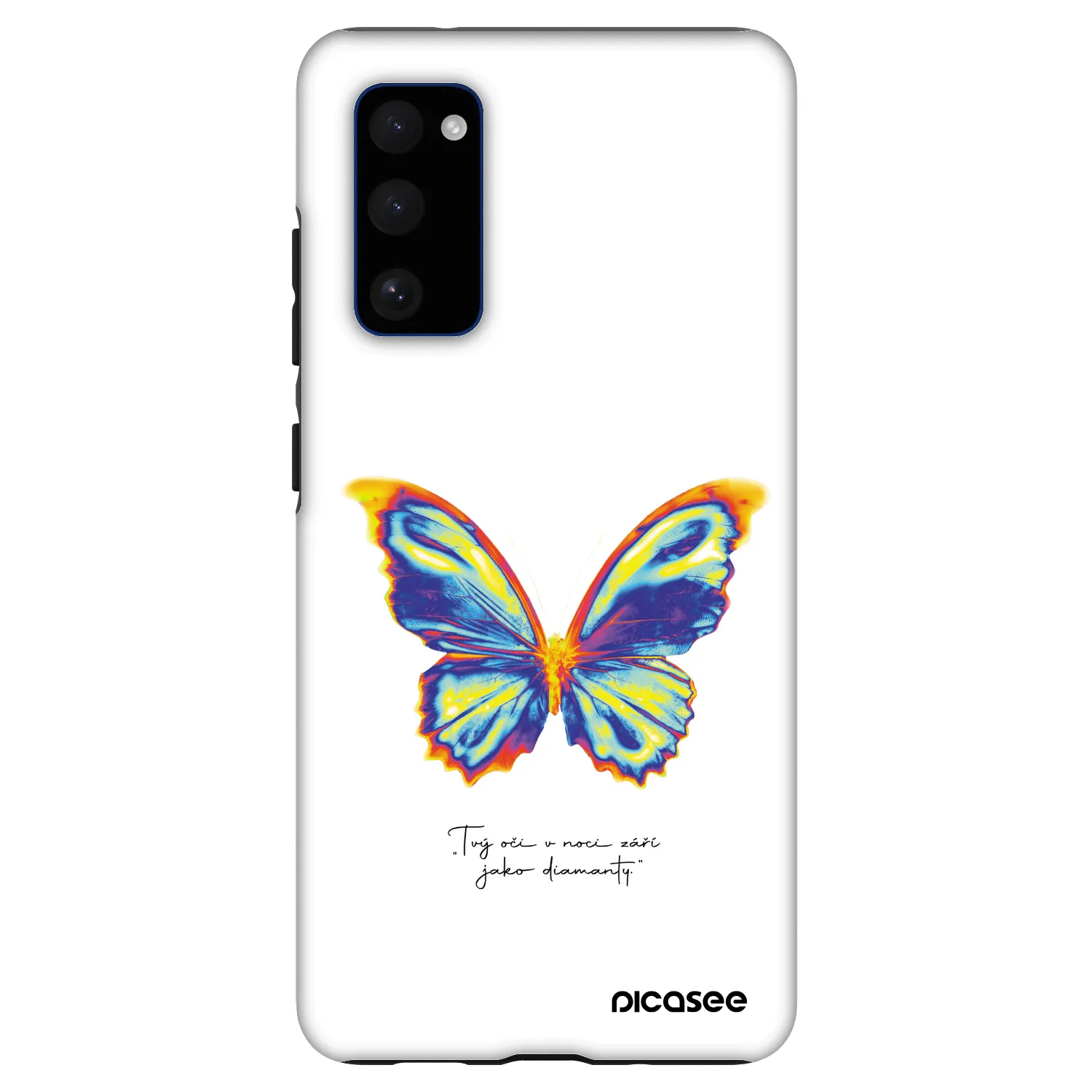 Picasee Fashion Case für Samsung Galaxy S20 FE - Diamanty White