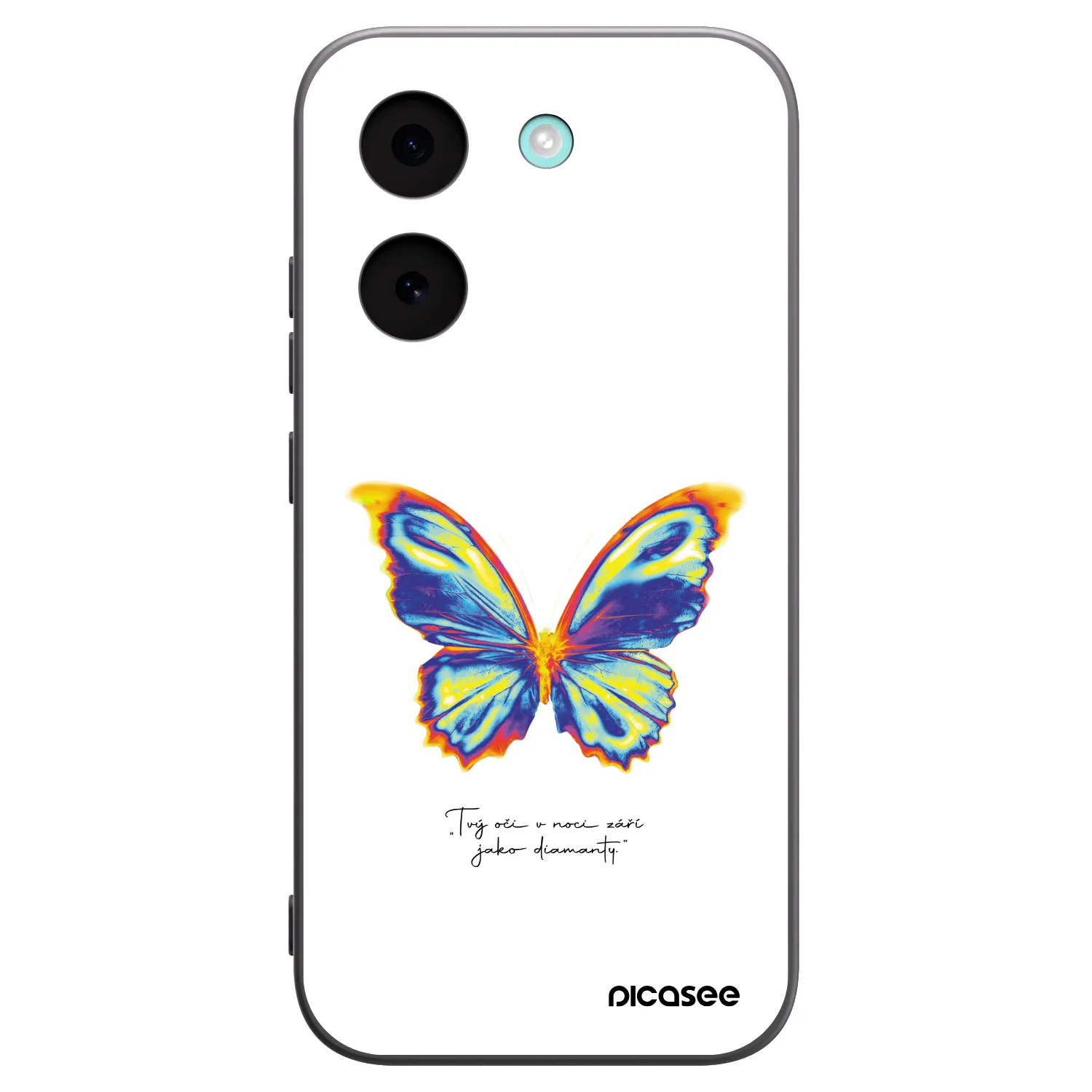 Picasee Xiaomi Poco X8 Pro Hülle - Schwarzes Silikon - Diamanty White