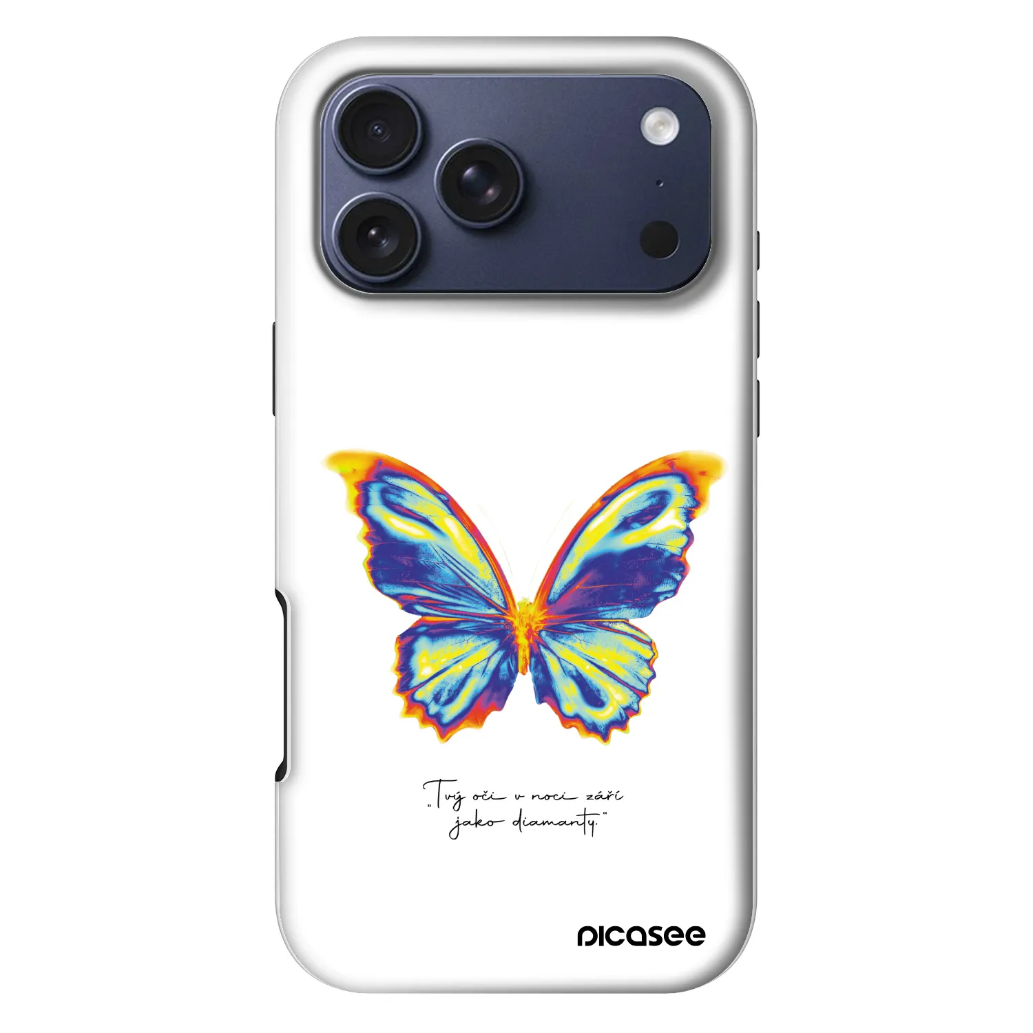 Picasee Fashion Case MagSafe für Apple iPhone 18 Pro Max - Diamanty White