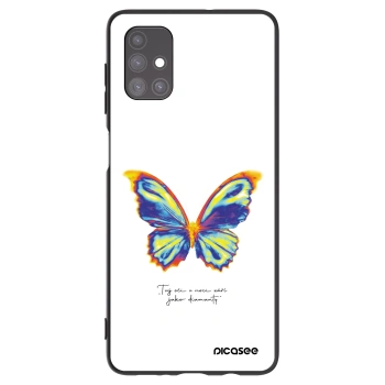 Hülle für Samsung Galaxy M51 M515F - Diamanty White
