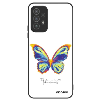 Hülle für Samsung Galaxy A72 A725F - Diamanty White