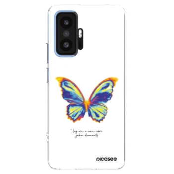 Picasee Xiaomi 11T Pro Hülle - Transparentes Silikon - Diamanty White