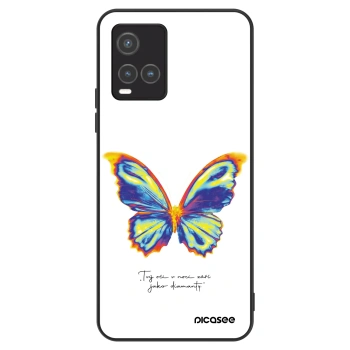 Hülle für Vivo Y33s - Diamanty White