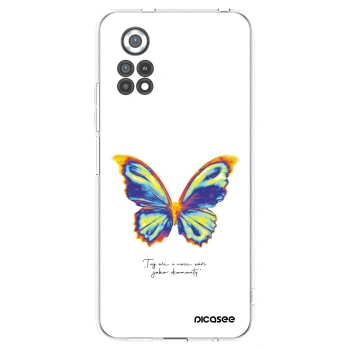 Picasee Xiaomi Poco X4 Pro 5G Hülle - Transparentes Silikon - Diamanty White