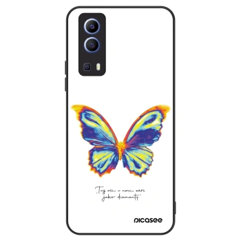 Hülle für Vivo Y52 5G - Diamanty White