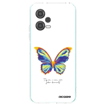 Picasee Xiaomi Poco X5 Hülle - Transparentes Silikon - Diamanty White