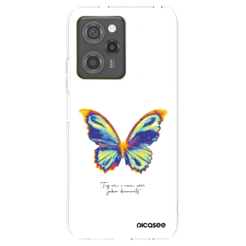Picasee Xiaomi Poco X5 Pro Hülle - Transparentes Silikon - Diamanty White