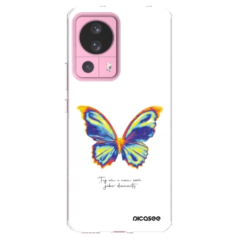 Picasee Xiaomi 13 Lite Hülle - Transparentes Silikon - Diamanty White