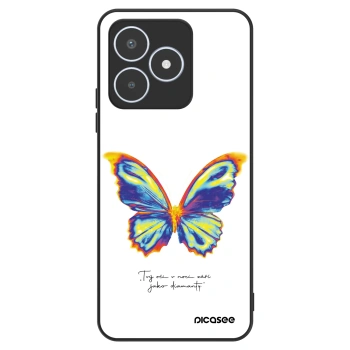 Hülle für Realme C53 - Diamanty White