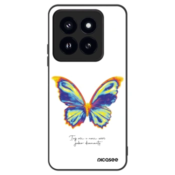 Hülle für Xiaomi 14 Pro - Diamanty White