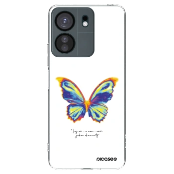Picasee Xiaomi Redmi 13C 4G Hülle - Transparentes Silikon - Diamanty White