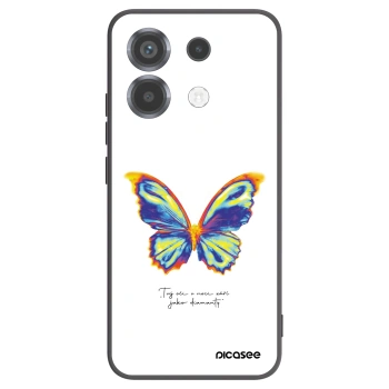 Picasee Xiaomi Poco X6 Hülle - Schwarzes Silikon - Diamanty White