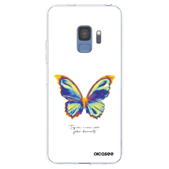 Hülle für Samsung Galaxy S9 G960F - Diamanty White