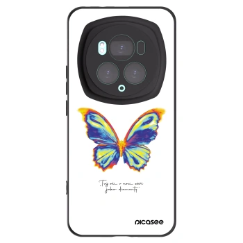 Picasee Honor Magic6 Pro Hülle - Schwarzes Silikon - Diamanty White