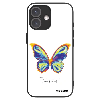 Picasee ULTIMATE CASE MagSafe für Apple iPhone 16 - Diamanty White
