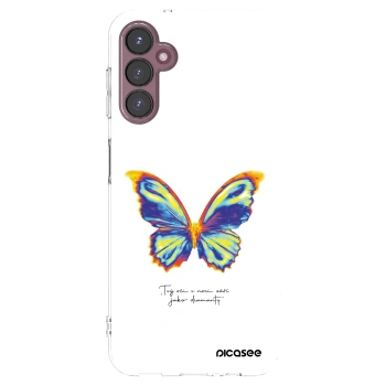 Picasee Samsung Galaxy A05s A057G Hülle - Transparentes Silikon - Diamanty White