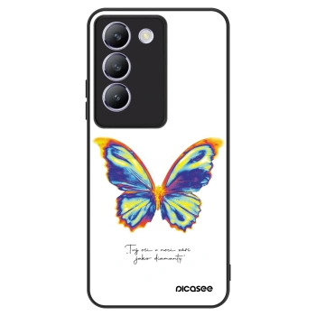 Hülle für Vivo V40 SE 5G - Diamanty White